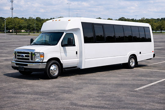 25-passenger minibus available for charter in Carlsbad, CA